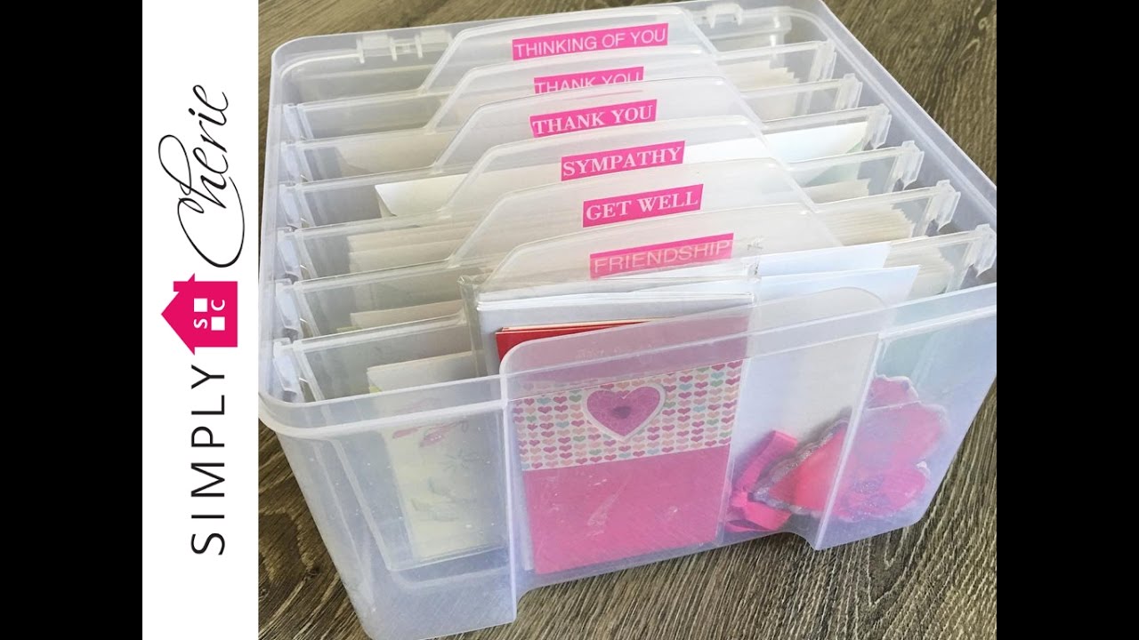 Declutter with Me! Gift Wrap, Gift Bags, and Greetings Cards (office supplies series) {Ep. 1 of 3}