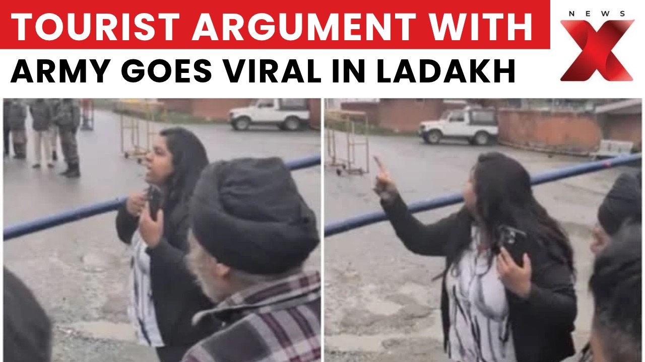 Ladakh Gen-Z Row: Tourist&rsquo;s Clash With Army Personnel Sparks Massive Debate | NewsX