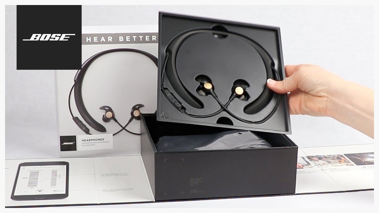 Bose Hearphones™ – Unboxing and Setup