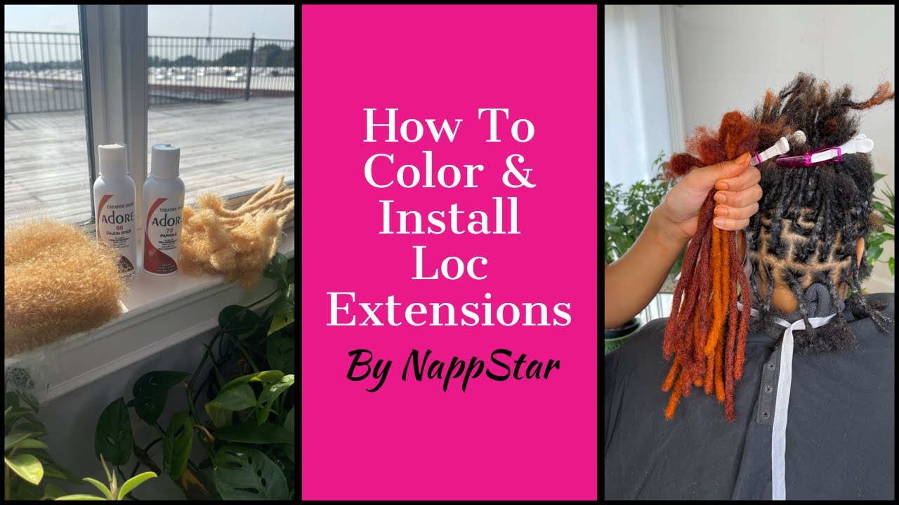 How To Color & Install Loc Extensions