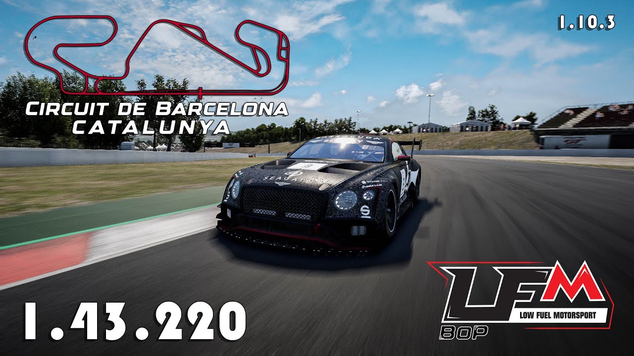 Assetto Corsa Competizione | Bentley Continental GT3 | Barcelona | 1.43.220 (Hotlap + FREE Setup)