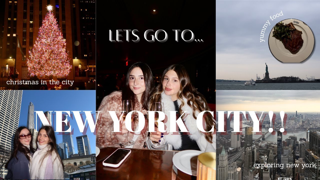 come with us to new york city 2025 🗽🎄🚖⛄