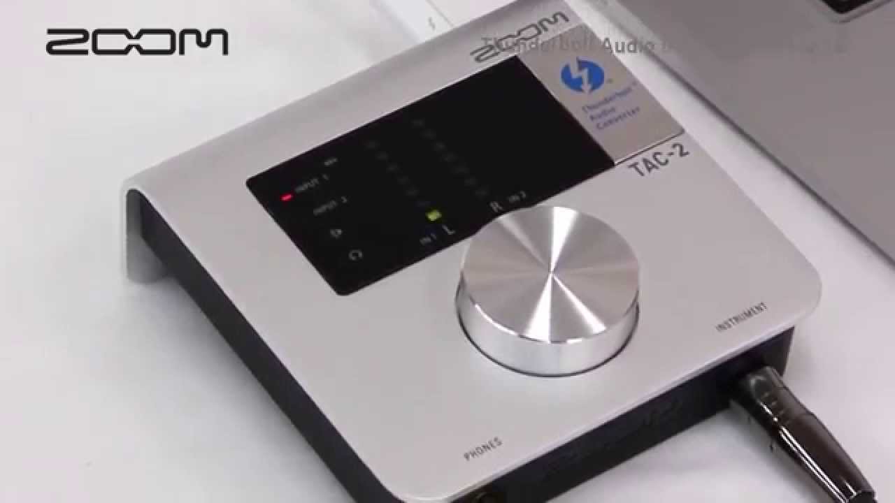 ZOOM オーディオインターフェイス TAC-2