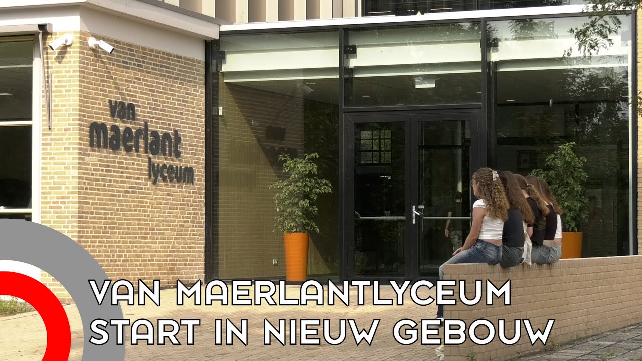 Leerlingen Van Maerlantlyceum starten in nieuw gebouw: 'Het is heel anders'