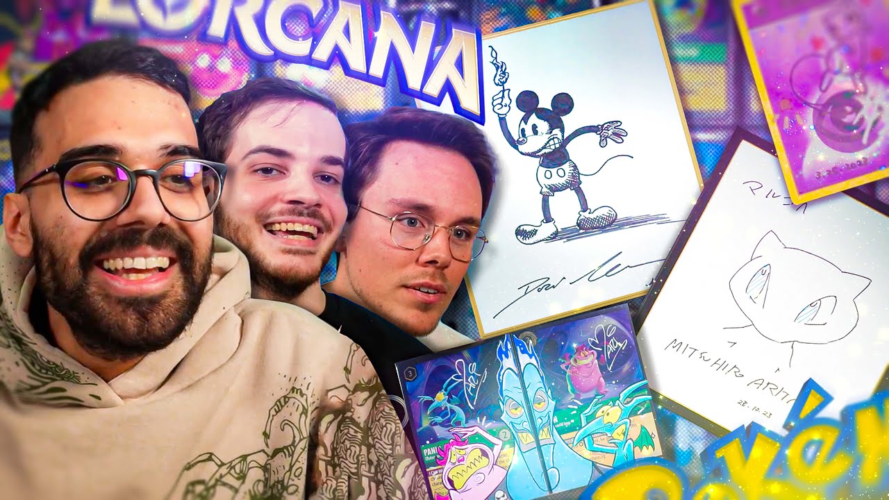 Collezioni Sketch Card di LORCANA e POKÉMON | Box Break con Dario Moccia, Pokesignature e Marcoscave