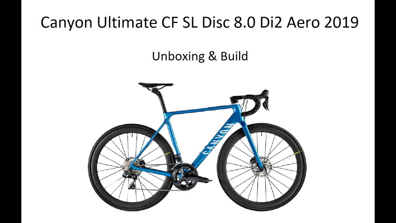 Canyon Ultimate CF SL Disc 8.0 Di2 Aero 2019 Unboxing & Build