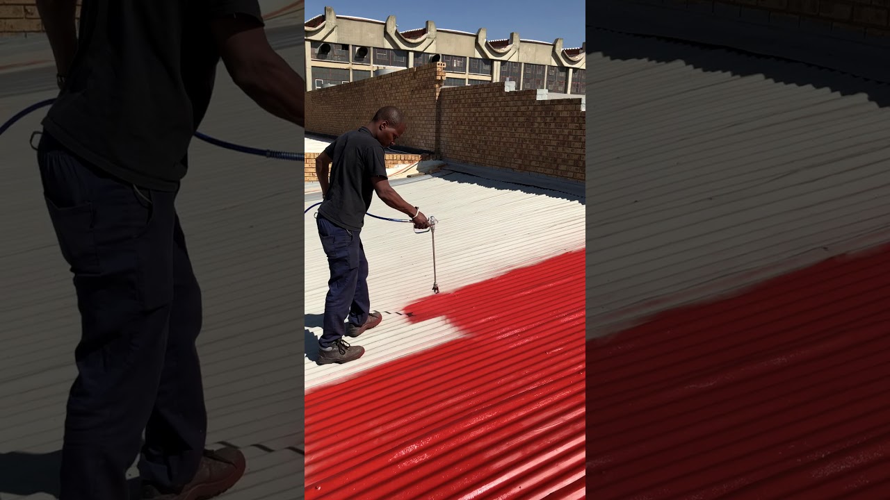 Testing Liquid Rubber Application with Airless Paint Sprayer