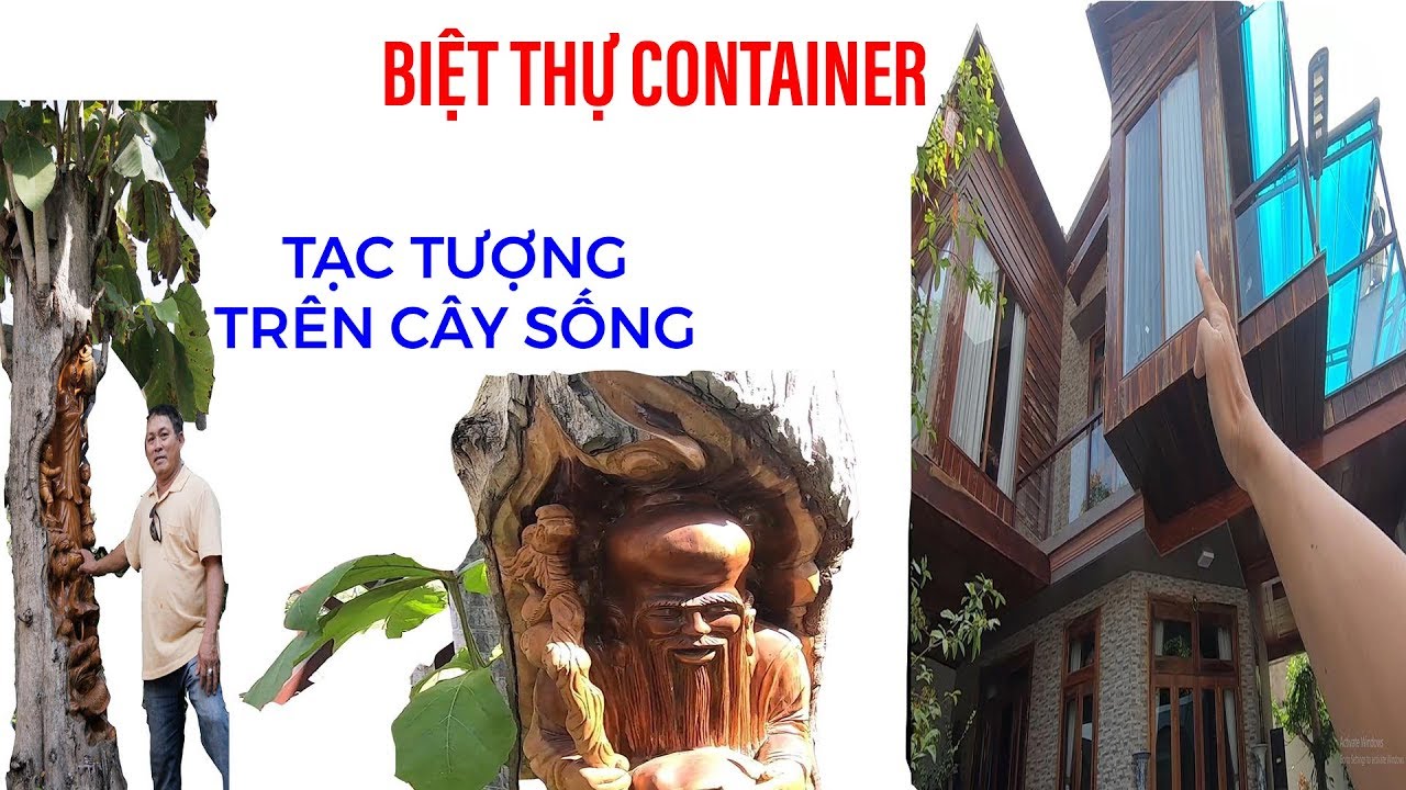 Đi xem biệt thự làm từ thùng container, trồng cây cảnh độc đáo nhất VN II ĐỘC LẠ BÌNH DƯƠNG