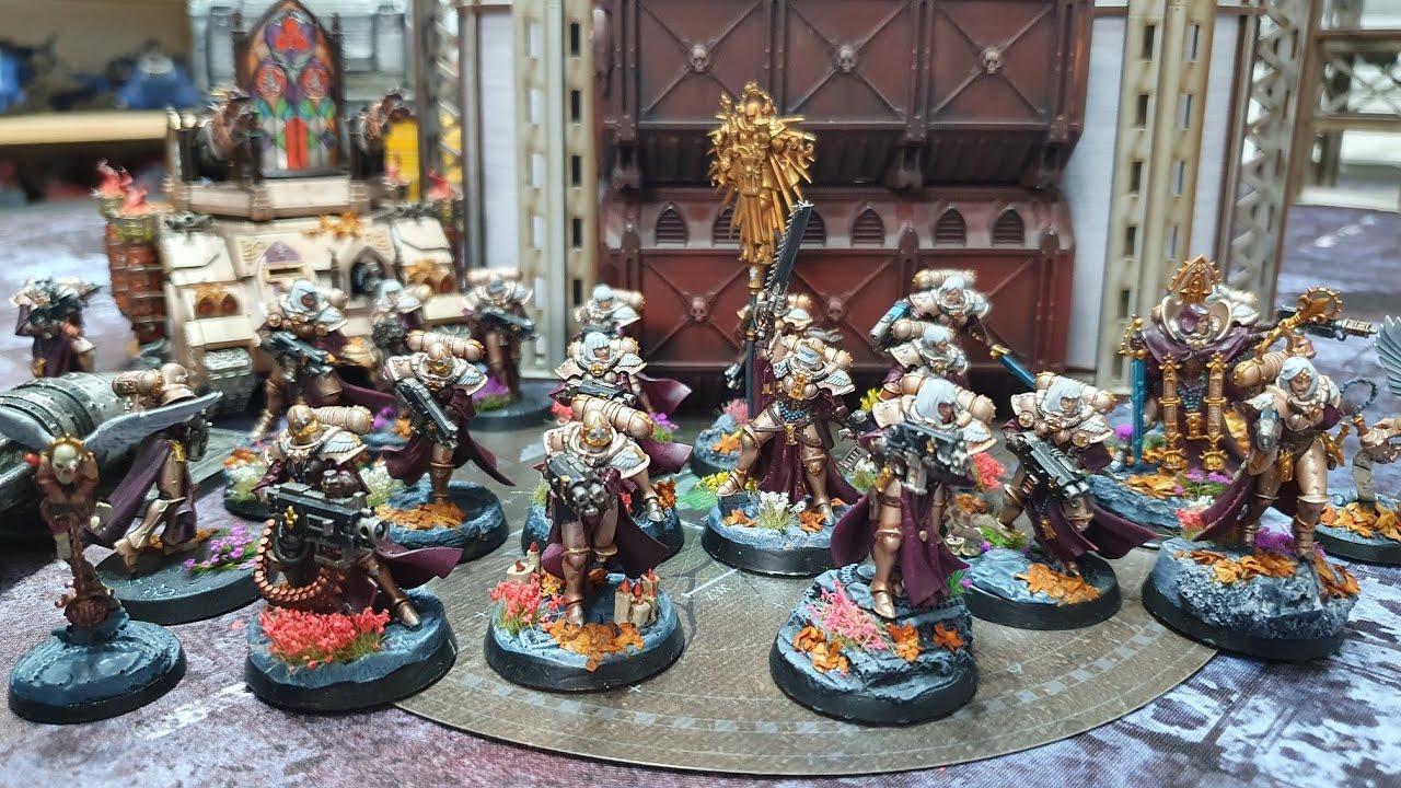 Orks vs Sisters of Battle, Warhammer 40k battle report