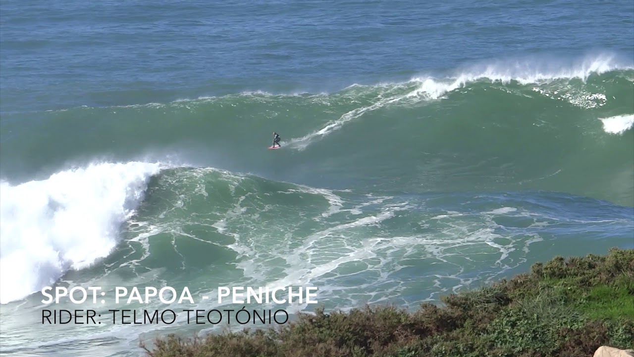 Big Wave Surfing PAPOA - PENICHE by Telmo Teotónio