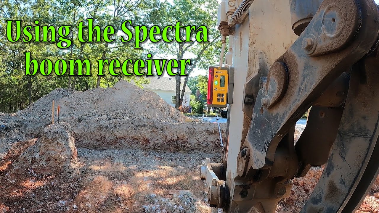 Grading The Crawl Space With The Spectra Laser Receiver