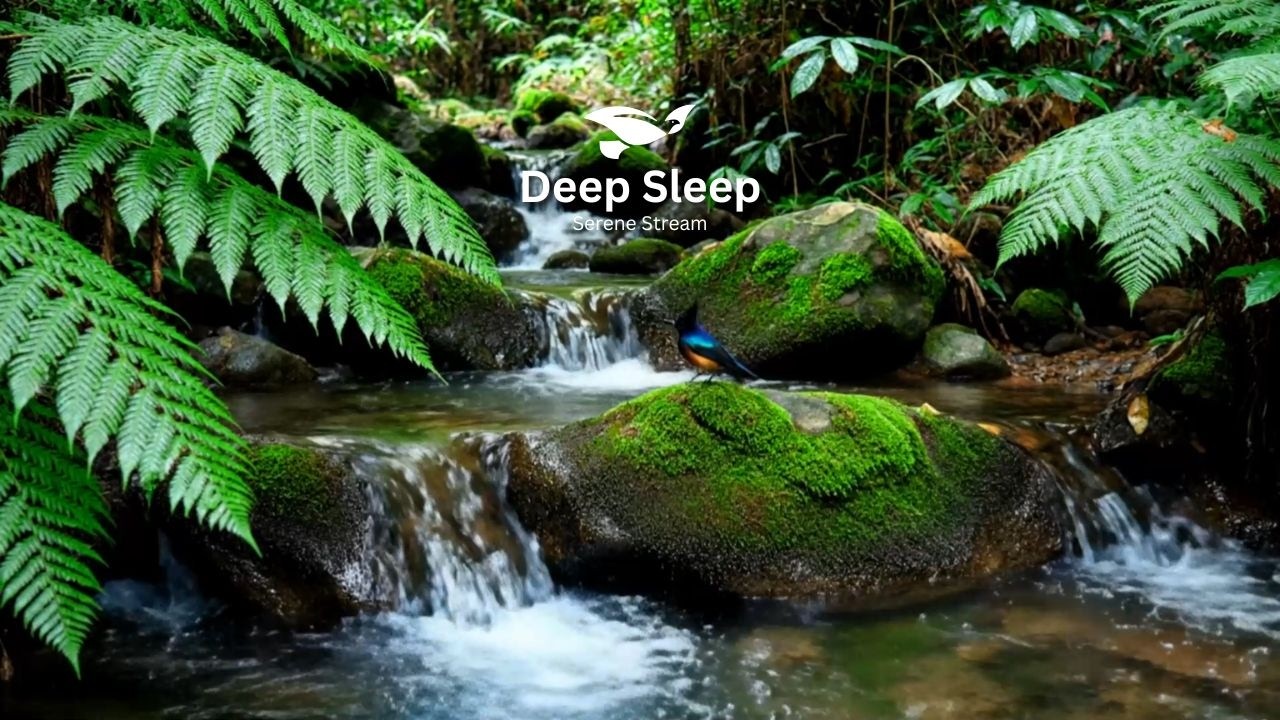 Sleep Sounds for Insomnia – Birds Chirping and River Flow Ambience