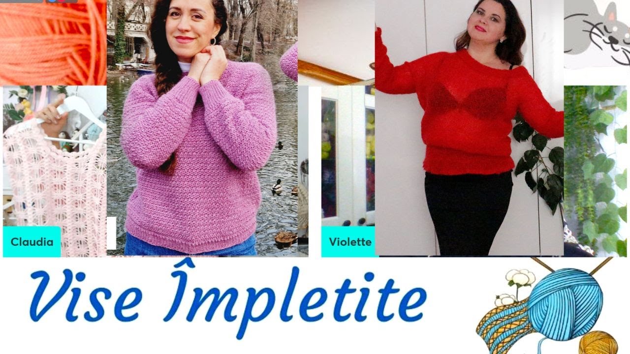 Vise Impletite cu Vio si Clau-Episodul 5 (Sezonul 6) #crosetam #tricotam #viseimpleteitecuviosiclau