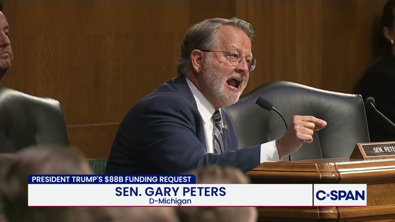 Hegseth and Sen. Peters get into heated argument over Iran war
