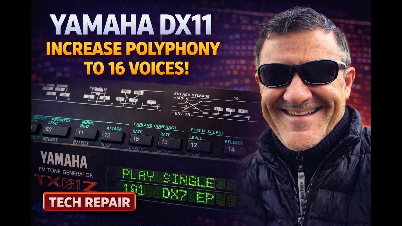 TX81Z / DX11 - Increase polyphony from 8 to 16 voices
