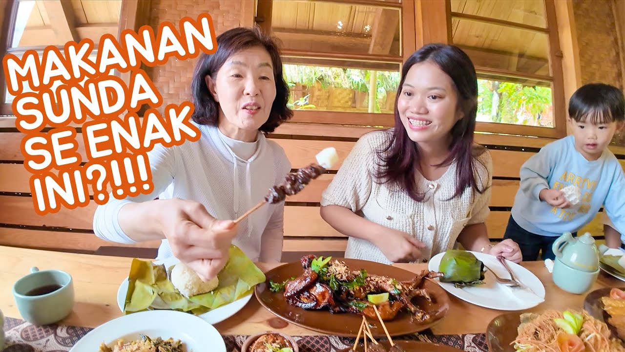 MERTUA KOREA KETAGIHAN MAKANAN SUNDA!😂🇮🇩💕