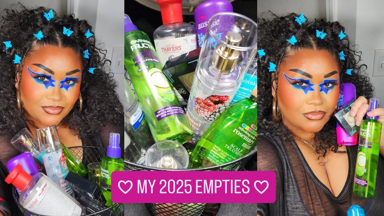 MY 2025 EMPTIES | showing you my ✨️trash✨️ 
