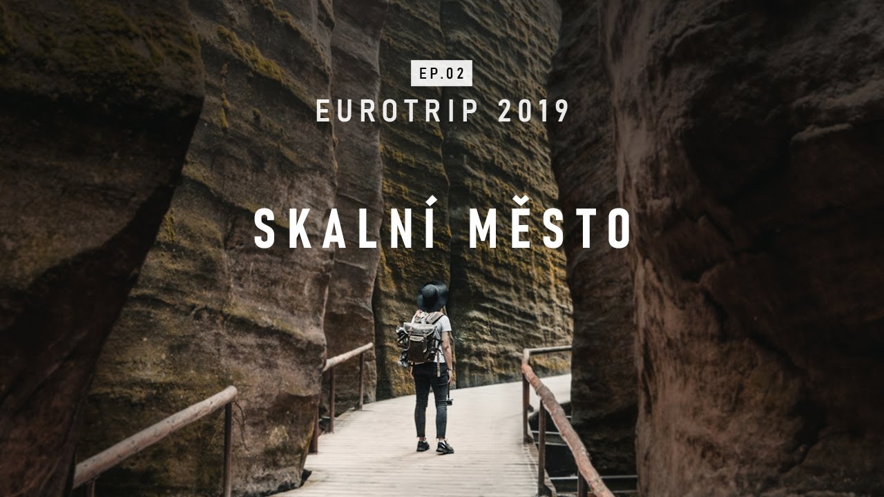 Skalne Miasto, Adrspach, CZ // Eurotrip 2019 // Zavadventures vlog
