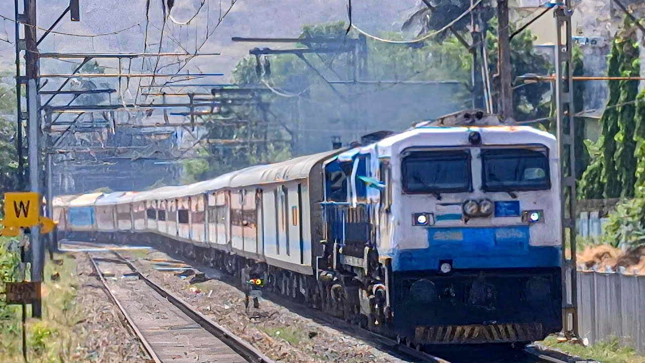 Monday Special Electric & Diesel Action At Neral PART-3