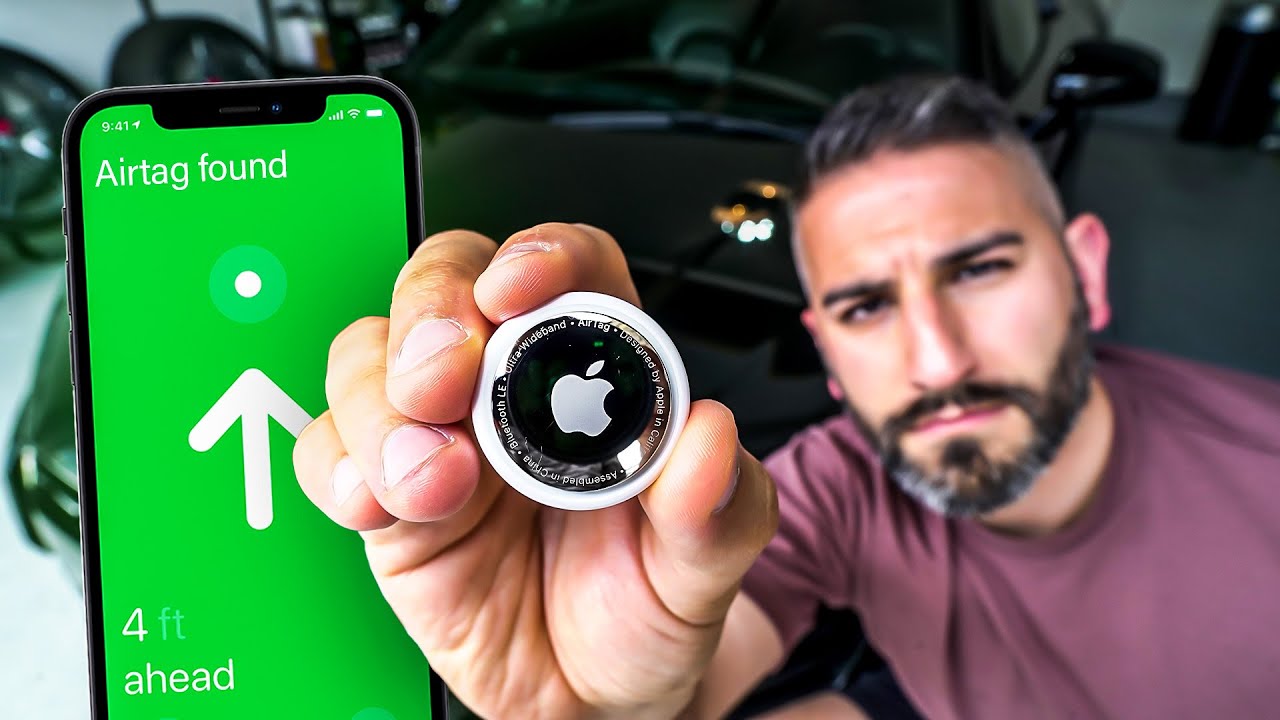 ОТСЛЕЖИВАЙТЕ СВОЙ АВТОМОБИЛЬ с помощью Apple AirTags! ЛУЧШЕЕ решение для защиты от угона!