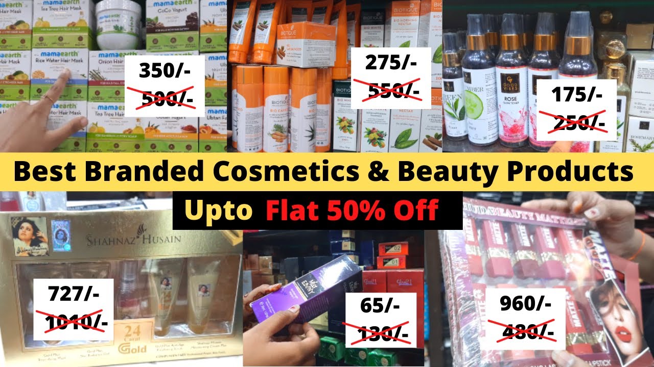 Trending Branded Cosmetic Products Upto 50% Off, Mamaearth|Good Vibes|Biotique|Lakme @Cheapest Price