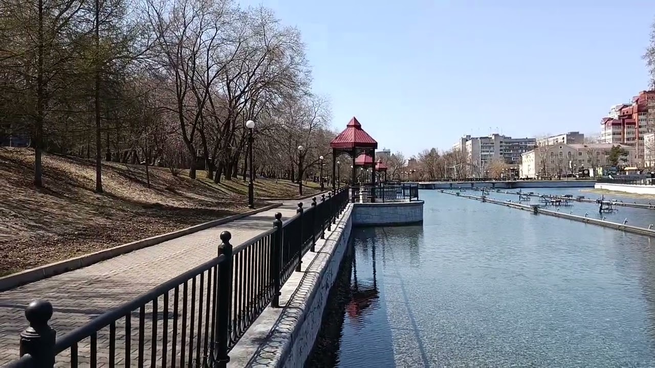 Хабаровск, Уссурийский бульвар.