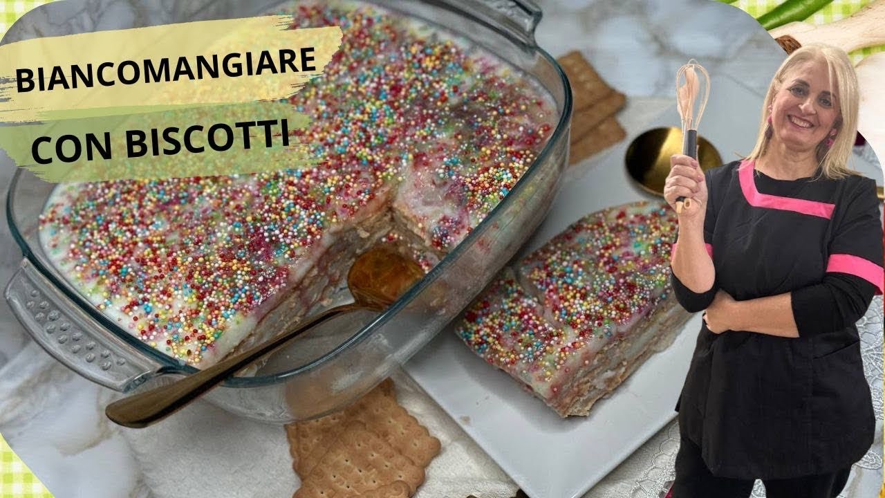 BIANCOMANGIARE CON I BISCOTTI … ‼️DOLCE SENZA FORNO ‼️FACILISSIMO 🥰