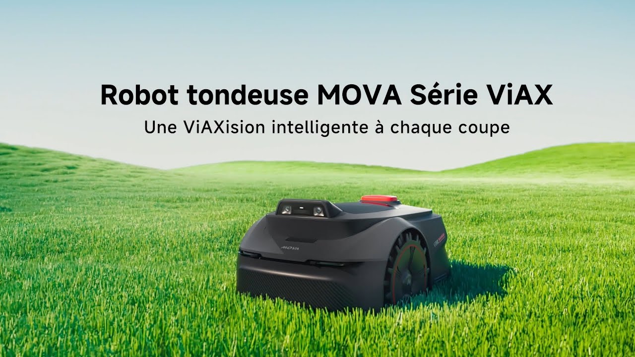 MOVA ViAX Robot tondeuse | Une vision intelligente &agrave; chaque coupe
