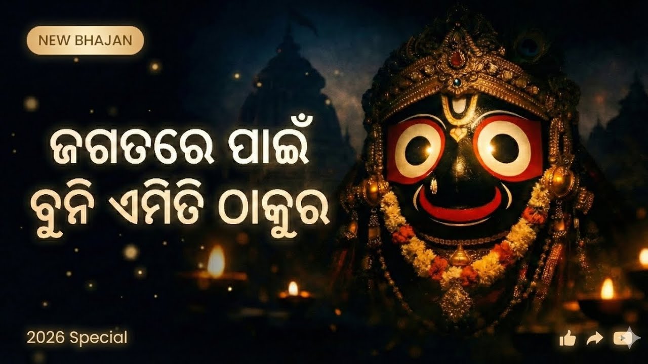 Jagatare Paibuni Emiti Thakura ! ଜଗତରେ ପାଇଁ ବୁନିଏମିତି ଠାକୁର ! Odia Jagannath Bhajan ! New bhajan