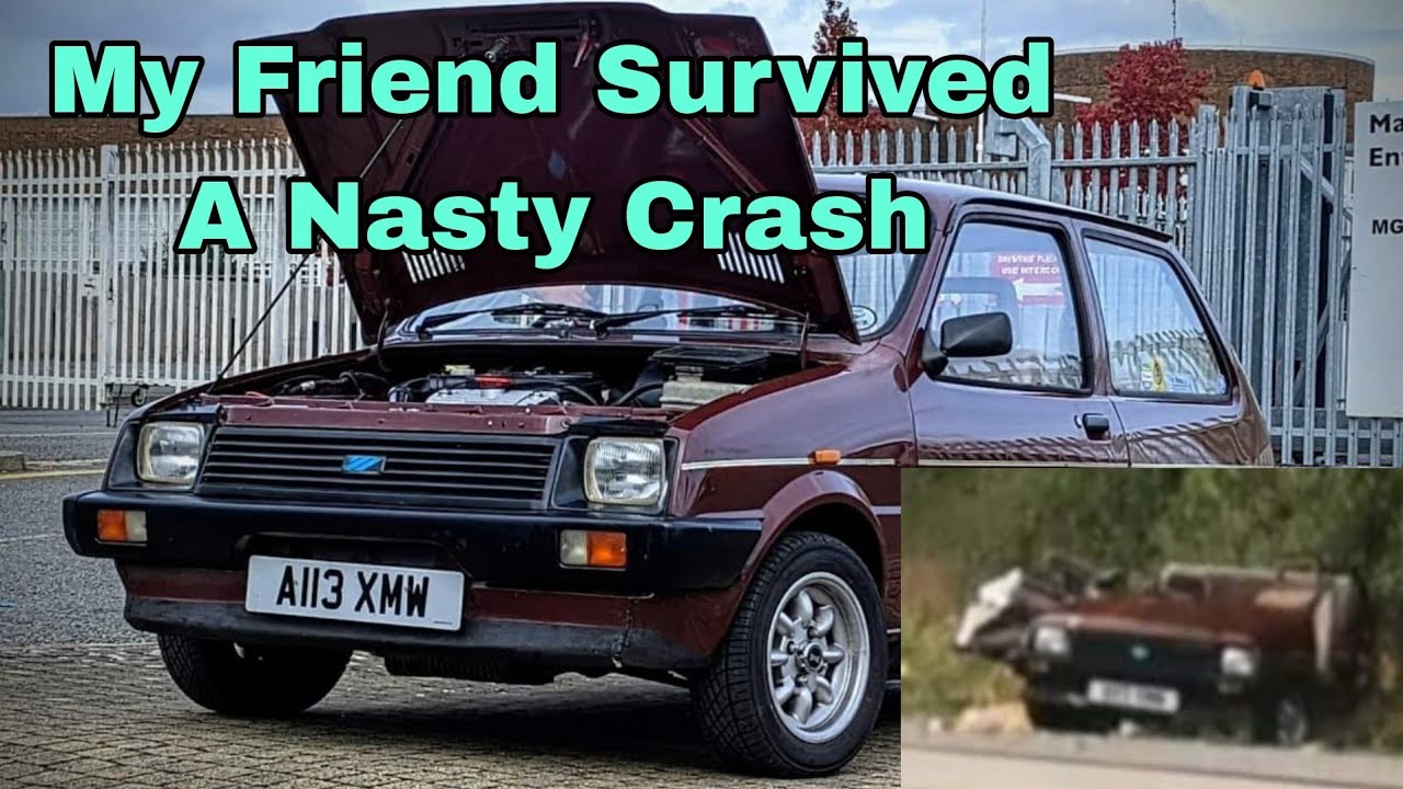 R.I.P Alison . Austin Metro Saves my friend's life in a bad motorway accident