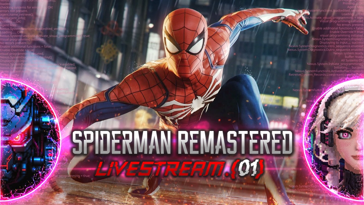 🔴 LIVE | Spiderman Remastered Gameplay – Superhero Adventure | Playthrough [01] | Symbiotic Gaming