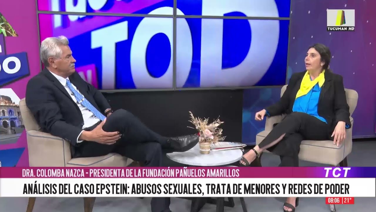 Análisis del caso Epstein con la Dra. Colomba Nazca: abusos sexuales y trata de menores en el poder