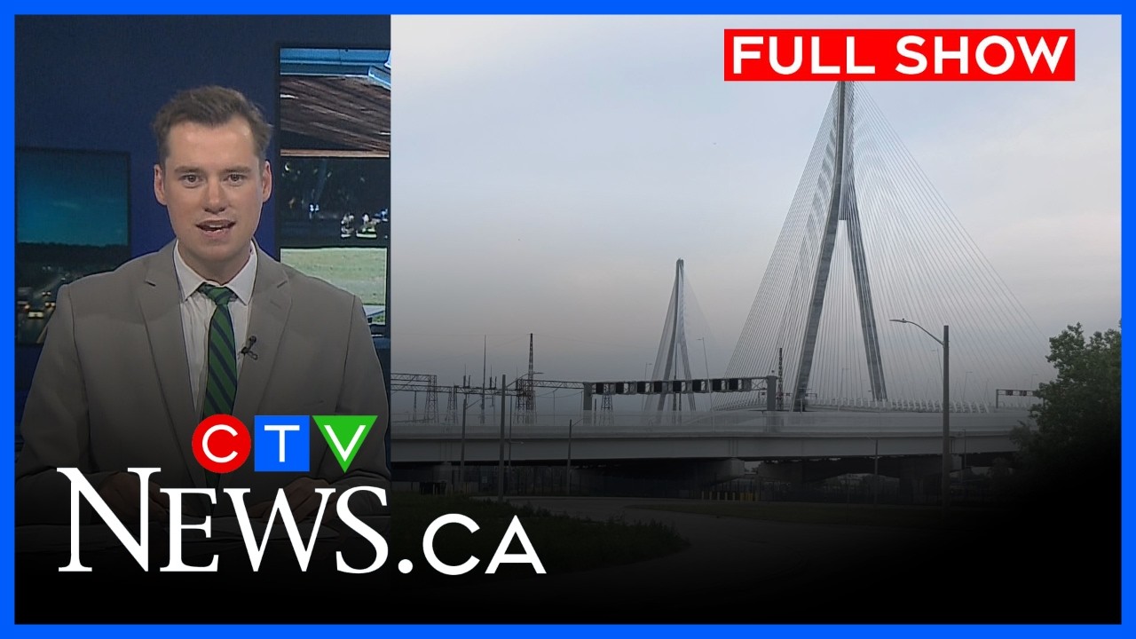 Gordie Howe Bridge update | CTV News Windsor at Six for July 10, 2026