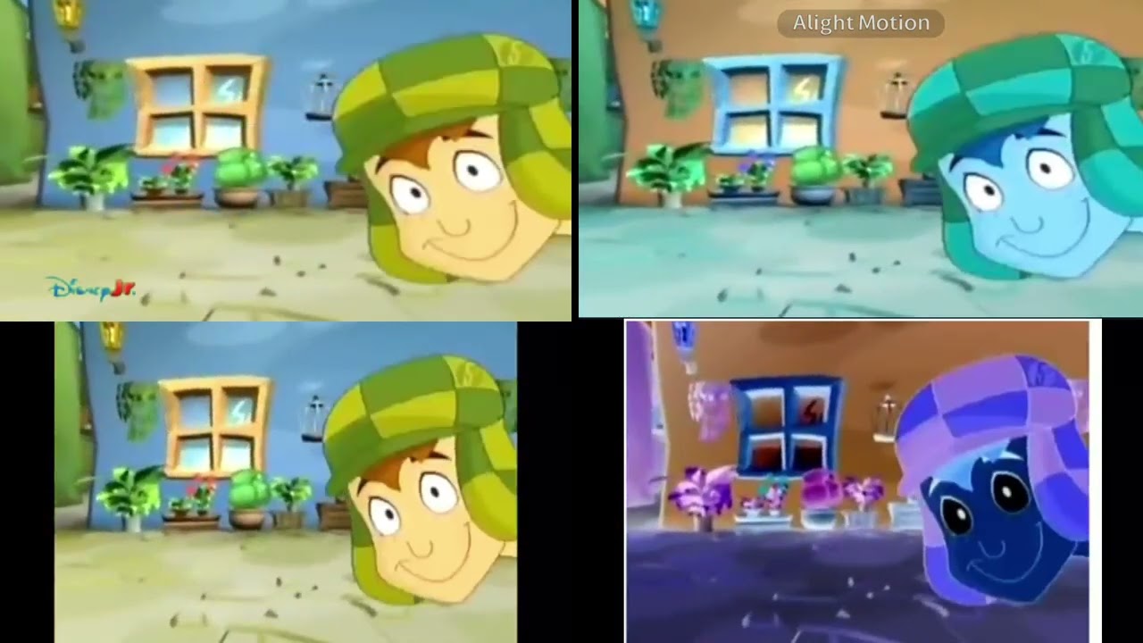 El Chavo Animado Intro 4 Parison Televisa Disney Junior G Major Goo Goo Gaa Gaa
