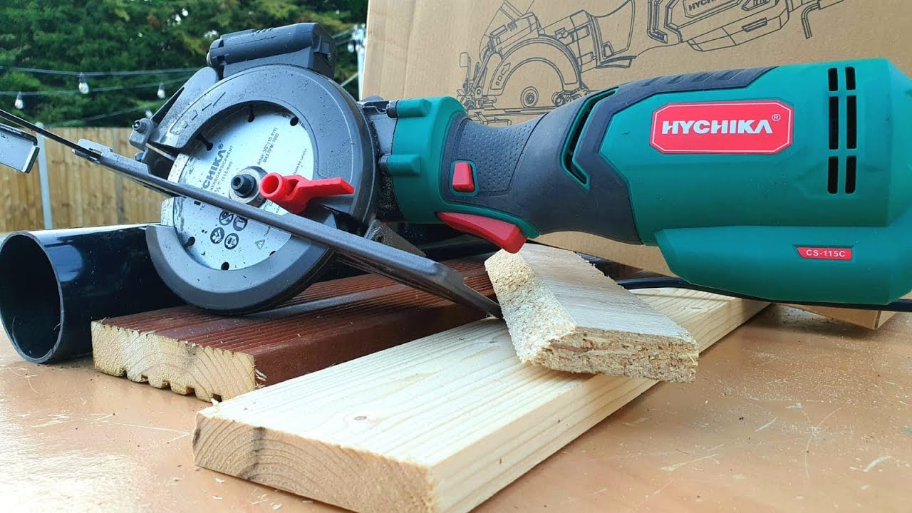 Hychika Mini Circular Saw CS-115C in 🇬🇧 #hychika tools #powertools