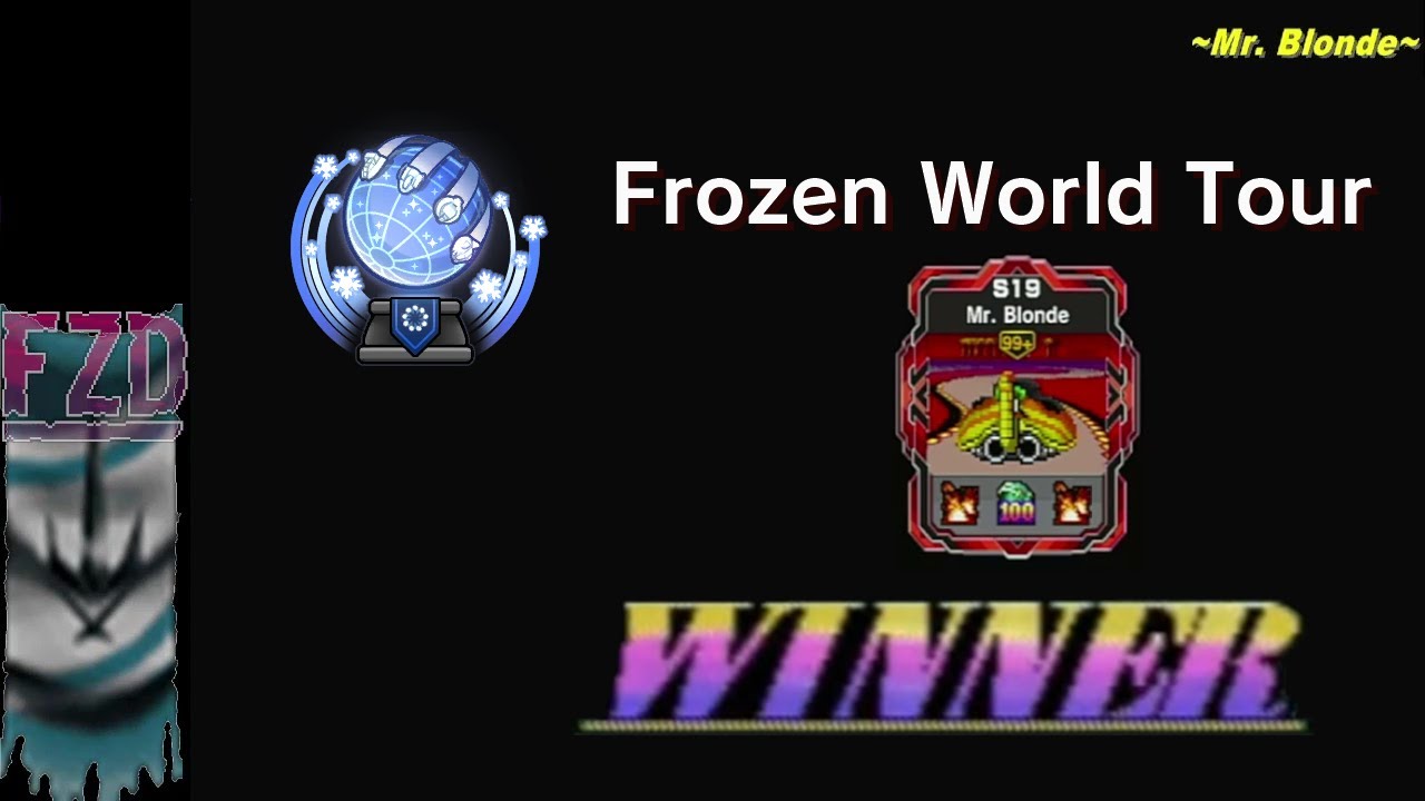 F-Zero 99 | Frozen World Tour - 1st Place | Fire Stingray | Mr. Blonde