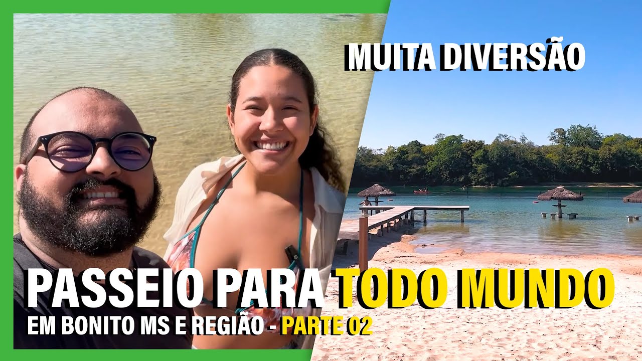 Conhecendo a Praia da Figueira em Bonito MS - Parte 2