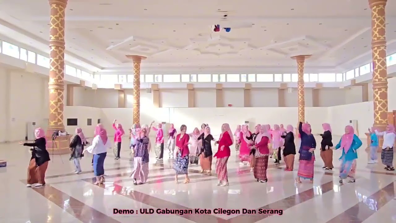 Mati Lampu 2025 Line Dance Demo ULD Gabungan Cilegon & Serang Choreo Fenty H, Maya P & Lis Rahma H