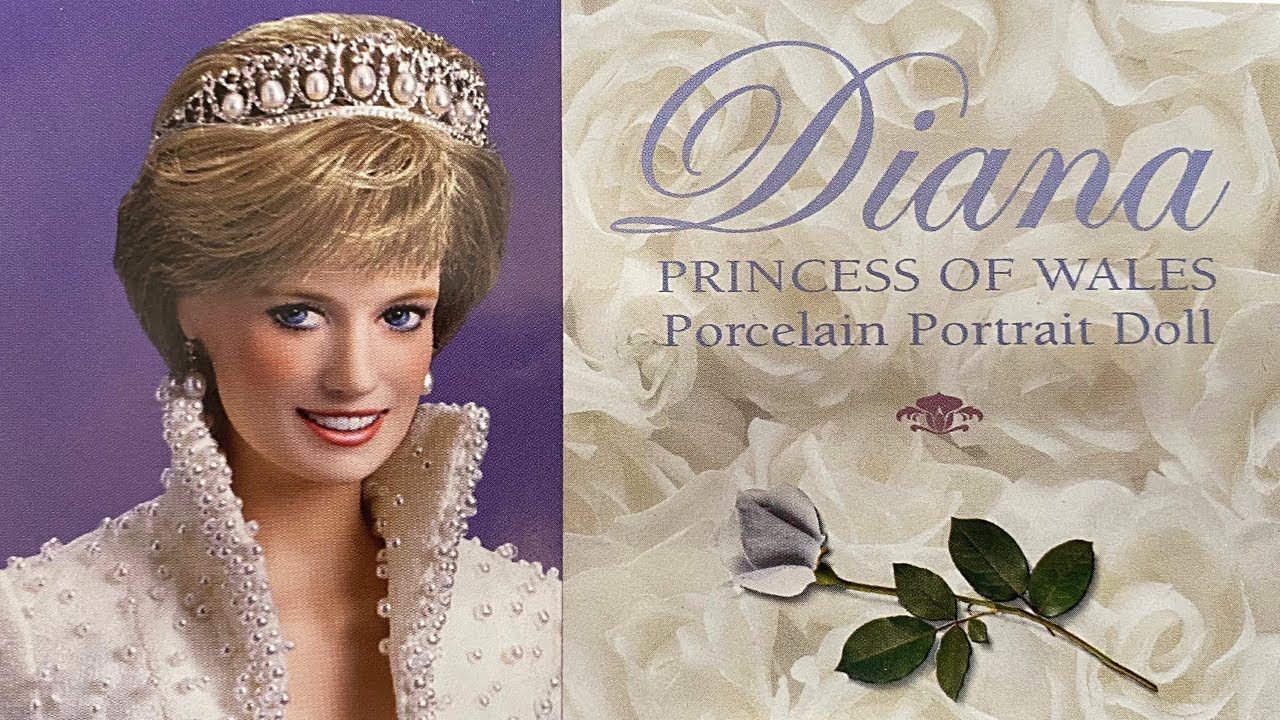 They made a doll of her?  Princess of Wales - Diana - Franklin Mint Doll Review!