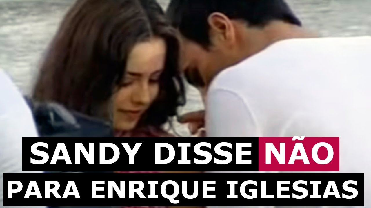 SANDY E JUNIOR + ENRIQUE IGLESIAS: OS BASTIDORES DE 