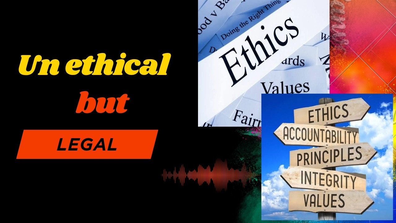 Business Ethics - Unethical but legal practices in Hospitality
