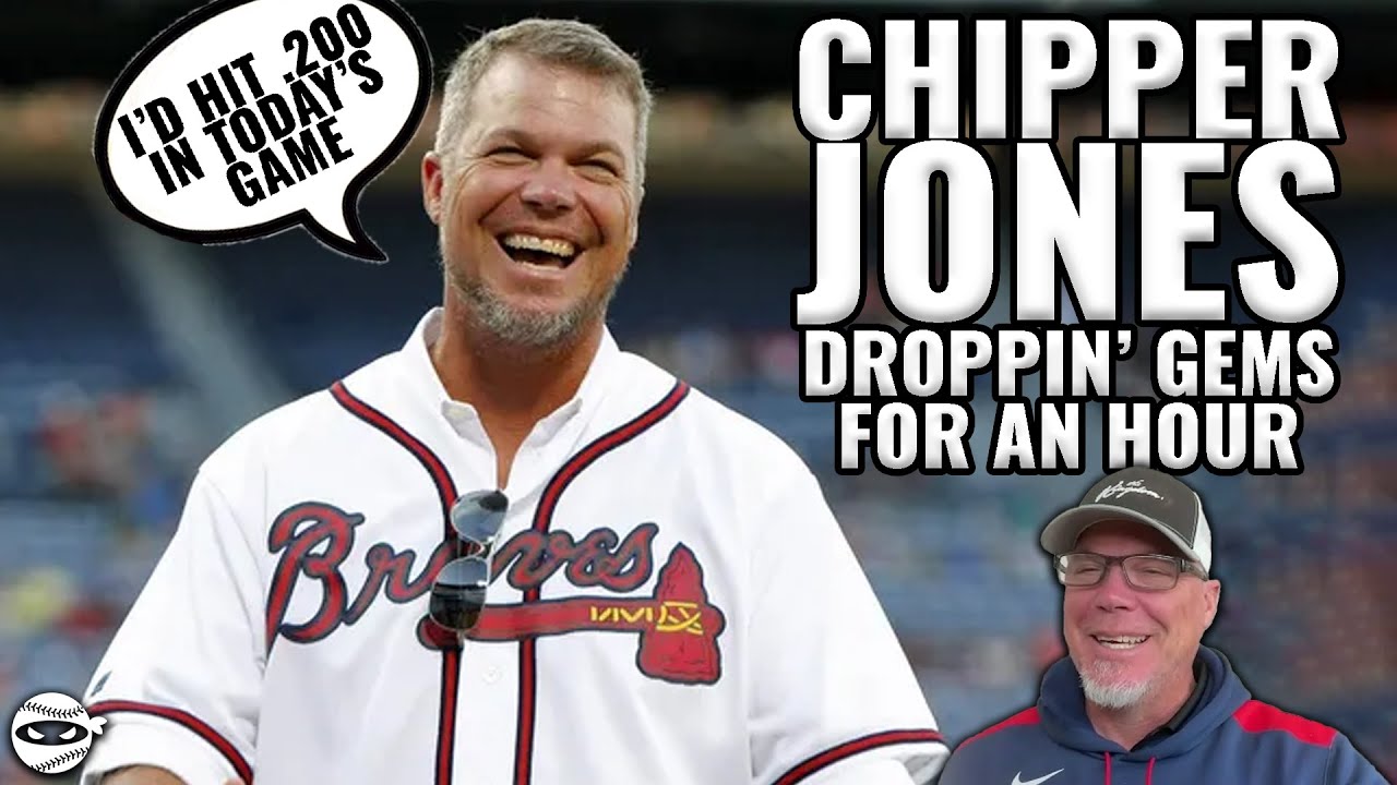 Chipper Jones Interview - One of the Best Baseball Interviews You'll EVER See!! 👀