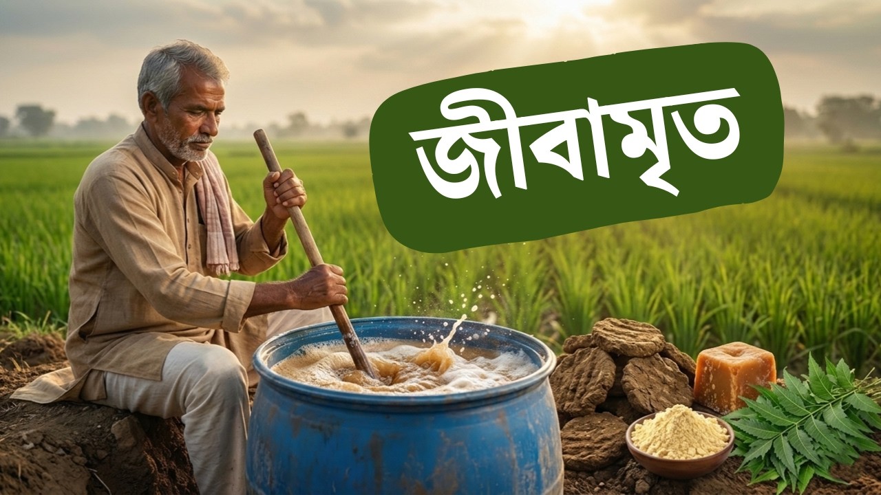 ইউরিয়া-ডিএপি ছাড়ুন, মাটিকে সোনা বানান! জীবামৃত তৈরির সবথেকে সঠিক পদ্ধতি | Zero Budget Farming 🌾