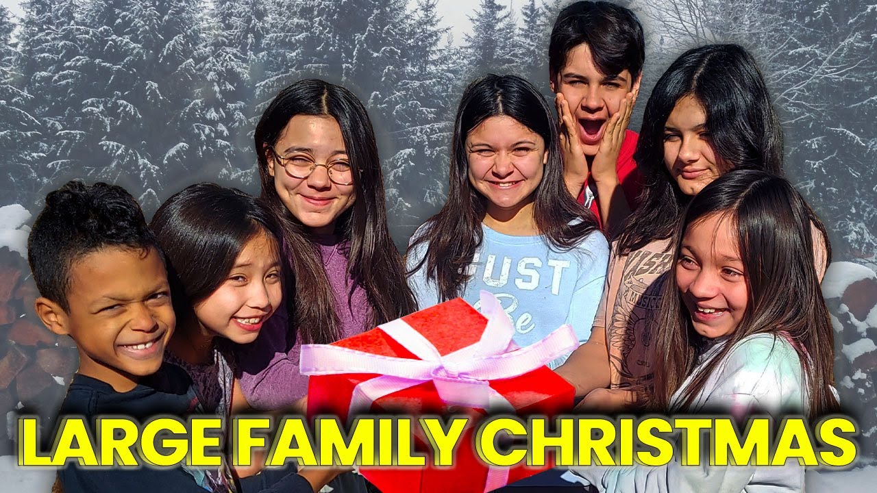 Open GIFTS With Us!  LARGE Family Of 16, How We Celebrate CHRISTMAS!