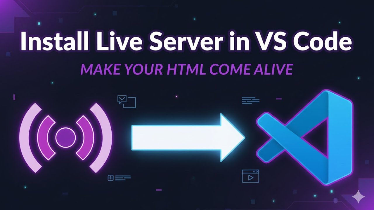 How to Install Live Server in VS Code (Step-by-Step Tutorial for Beginners | HTML Live Preview)
