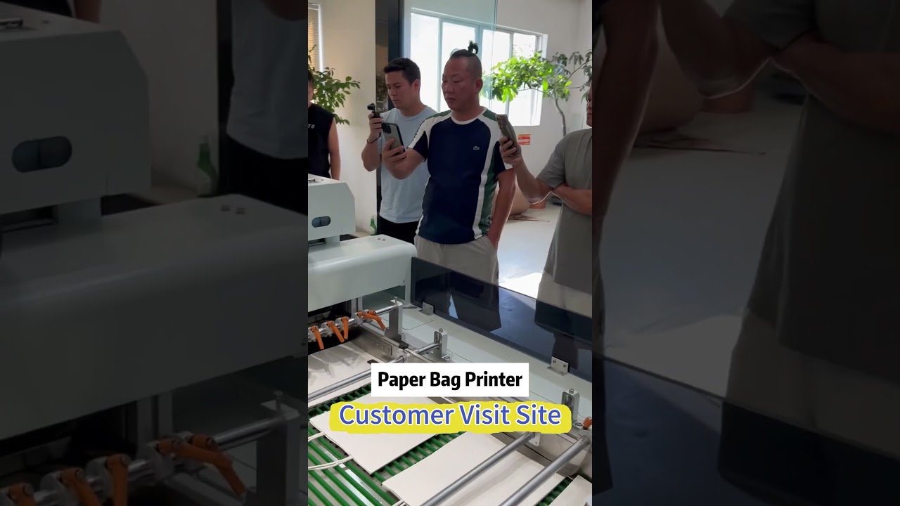 customer visit #digitalprinter #machine #cprint #csjdigitalprinter #factory #onepassprinter