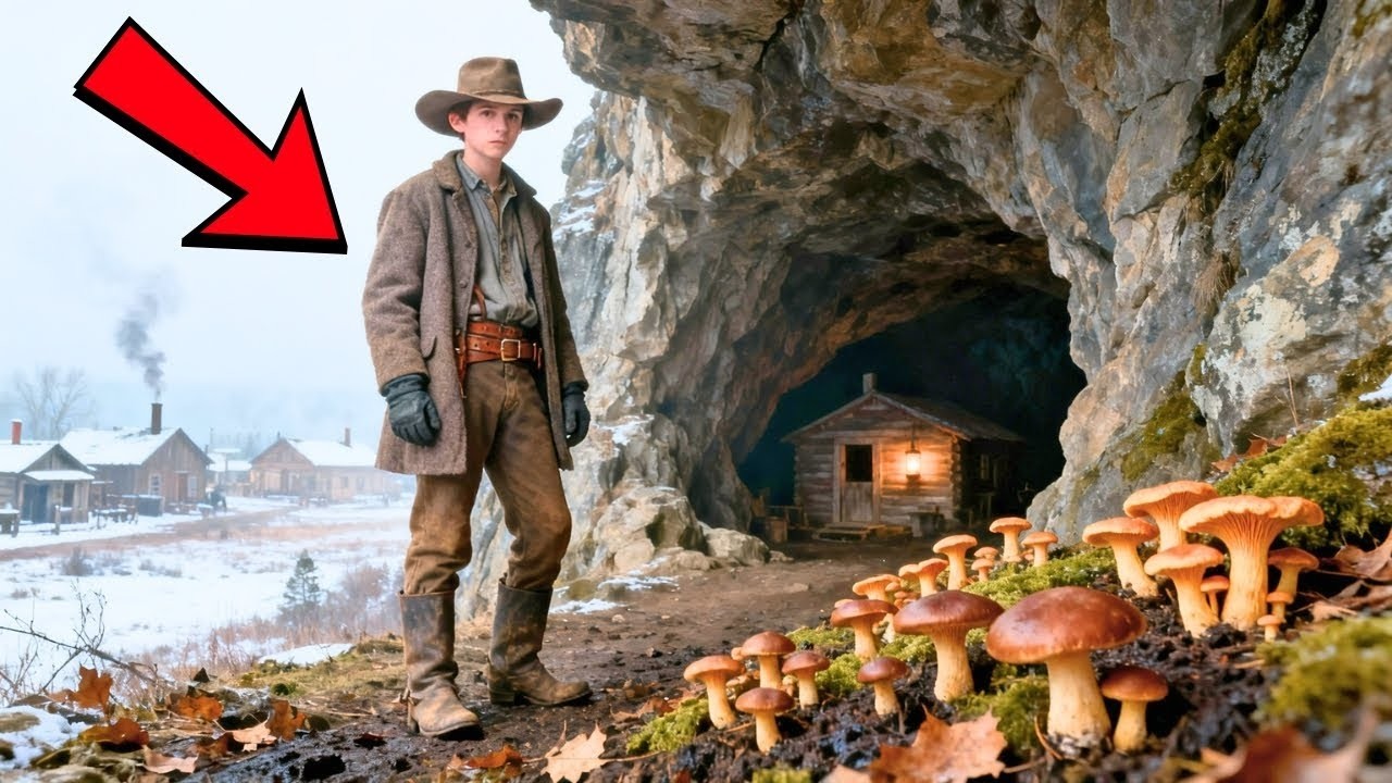 Desterrado de la ciudad a los 16 años. Encontró una cueva llena de hongos y construyó allí una casa.