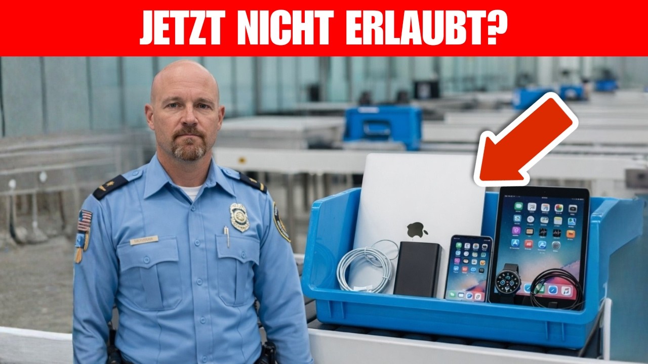 Flughäfen Werden im Jahr 2026 Diese 15 Elektronischen Geräte Beschlagnahmen!