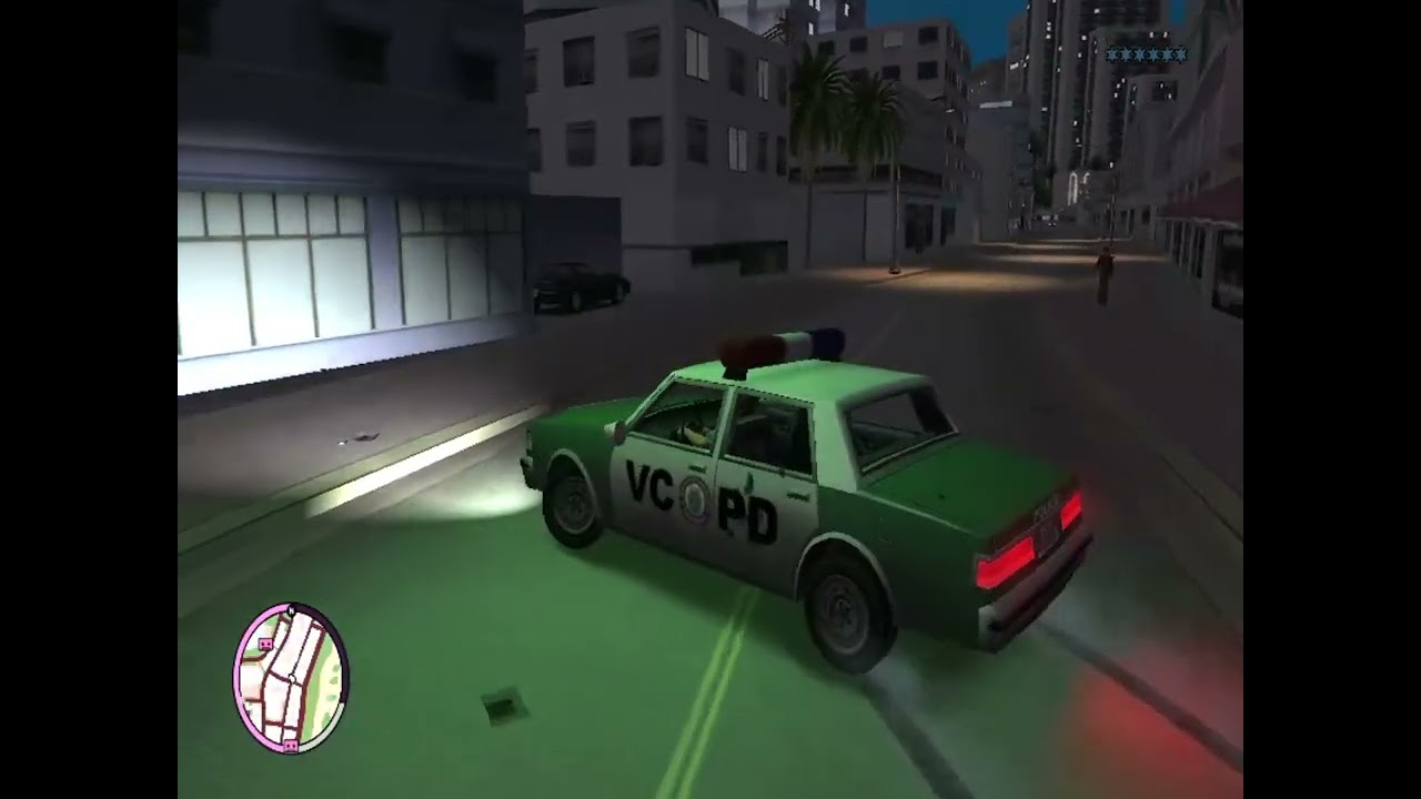 GTA Vice City Nextgen Edition 6 Stars Wanted Level Shootout