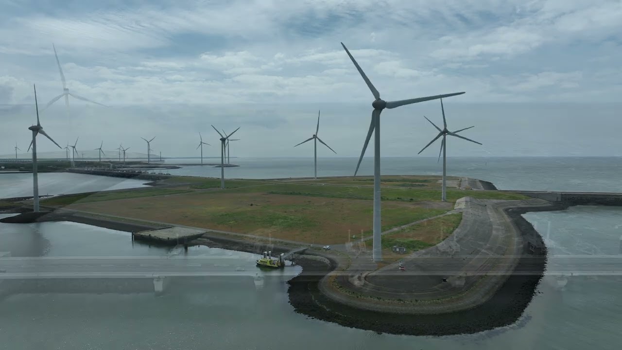 Neeltje Jans Drone 4K